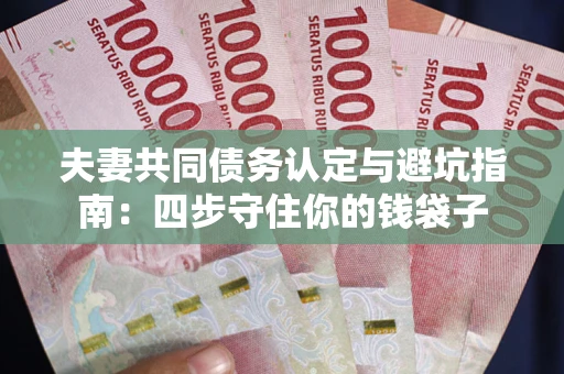 济南夫妻共同债务认定与避坑指南：四步守住你的钱袋子
