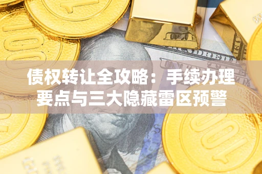 济南债权转让全攻略：手续办理要点与三大隐藏雷区预警