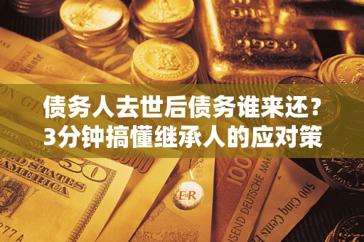 济南债务人去世后债务谁来还？3分钟搞懂继承人的应对策略