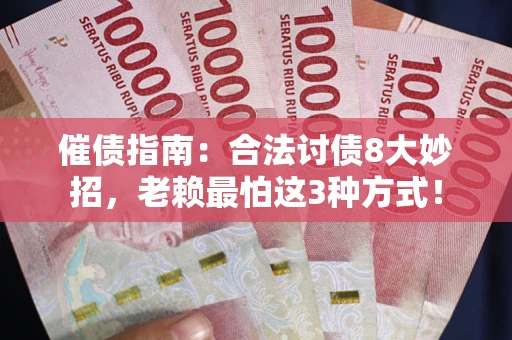 济南催债指南：合法讨债8大妙招，老赖最怕这3种方式！